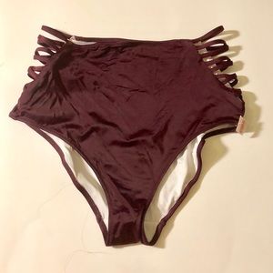 PINK⛱ high waist bikini bottom